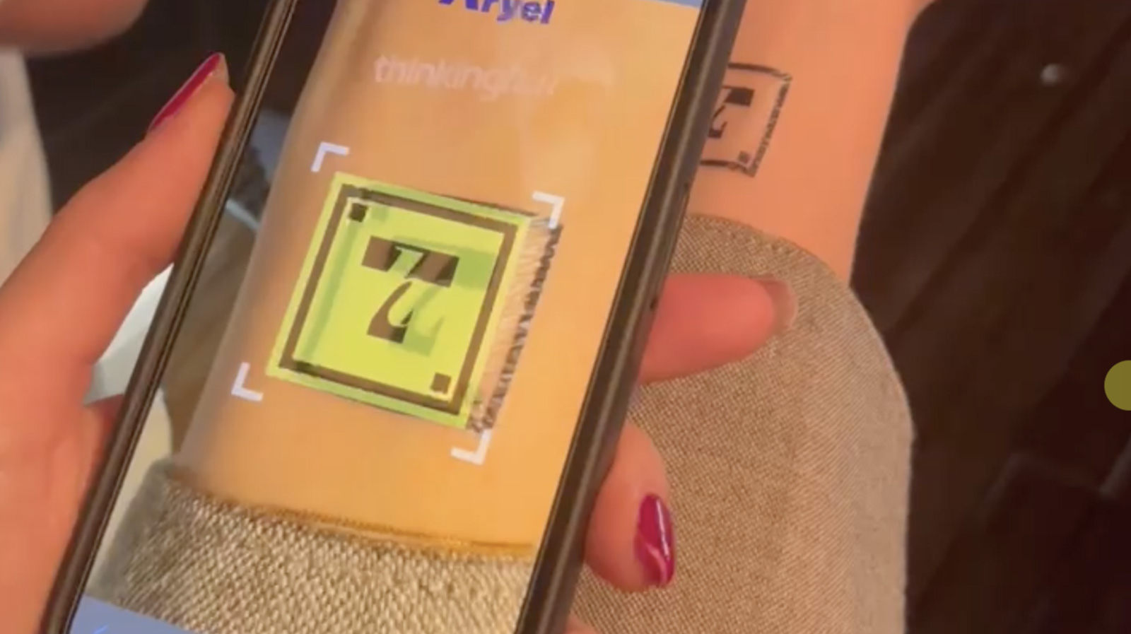 Web AR Tattoo